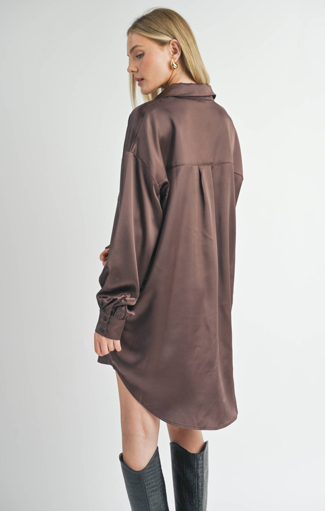 Bella Oversized Shirt Dress