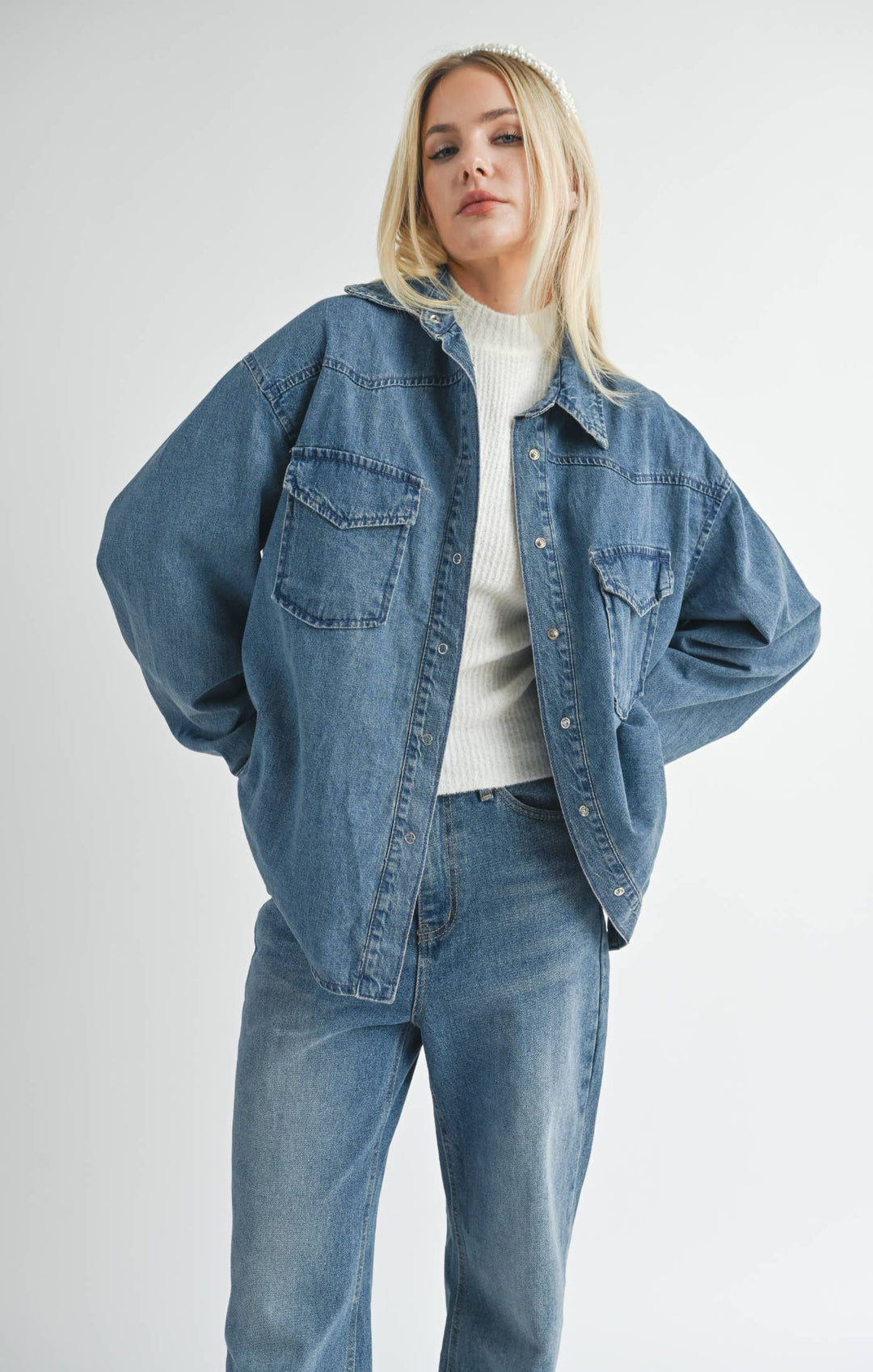 Palmer Oversized Jean Jacket