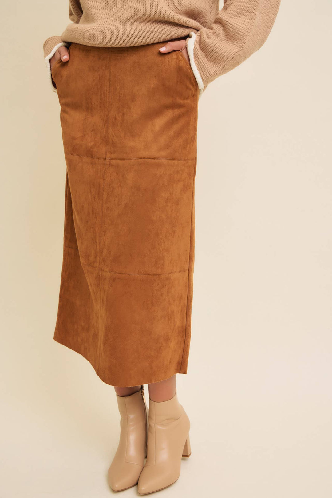 Sienna suede Skirt