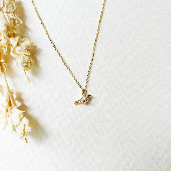 Dainty Bird Necklace