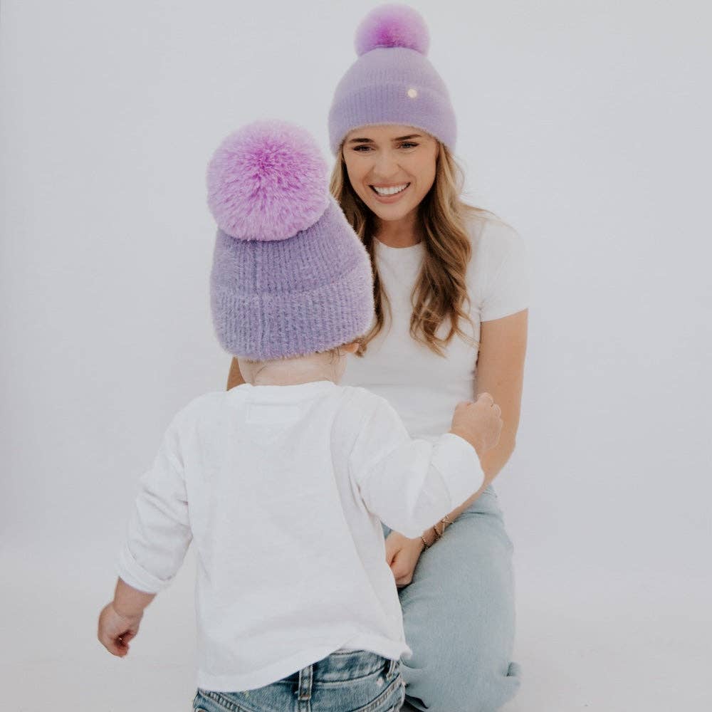 bear cub fuzzy Beanie