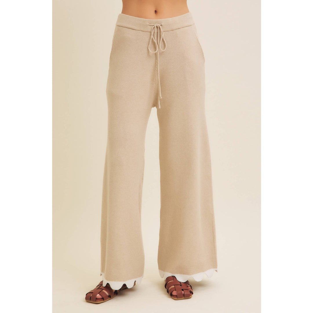 Lilly SCALLOP EDGE PANTS