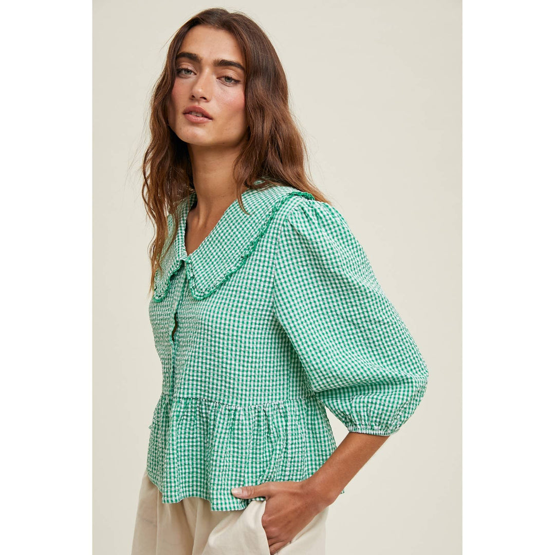 Peter Pan Collar Blouse