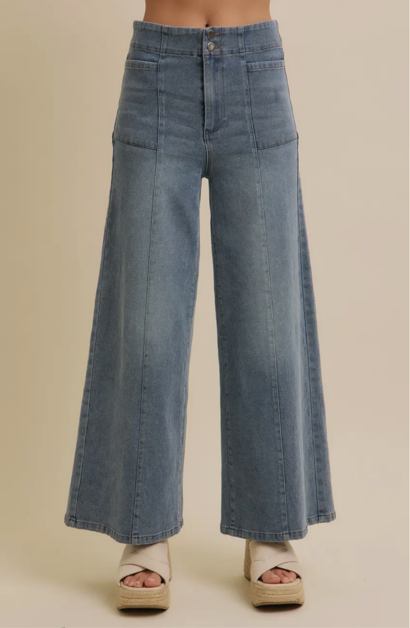 Ellie Wide Leg Jean