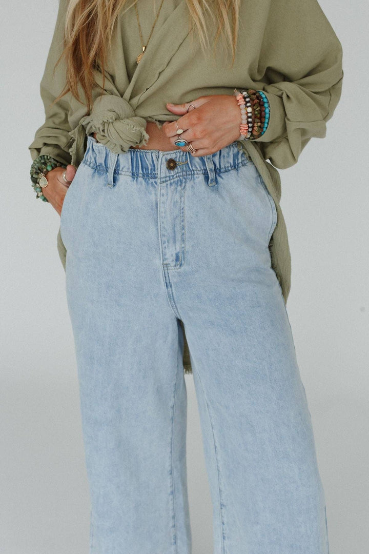 Birdie Wide Leg Jean