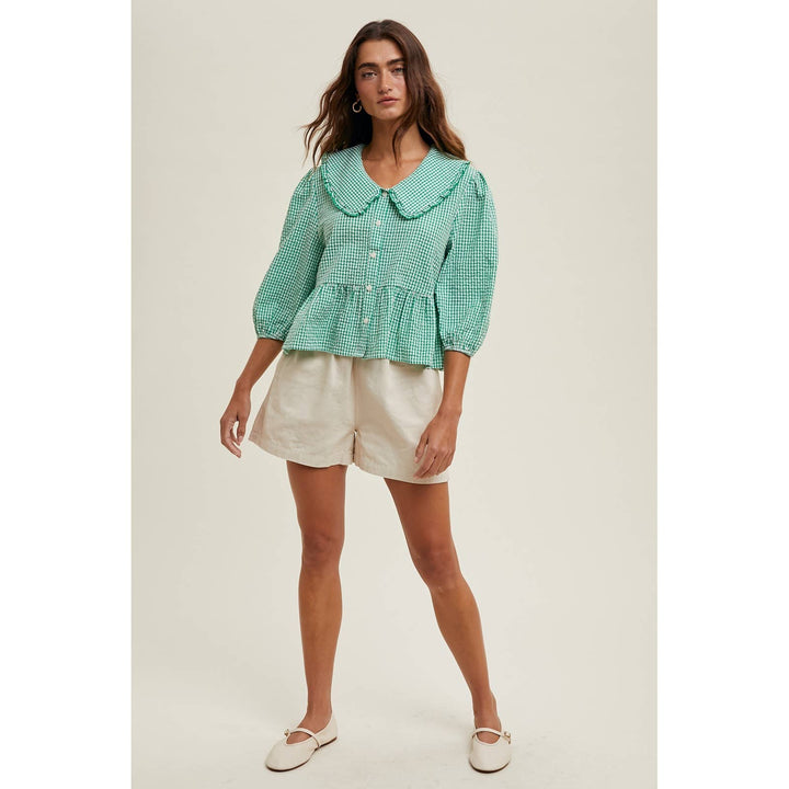Peter Pan Collar Blouse
