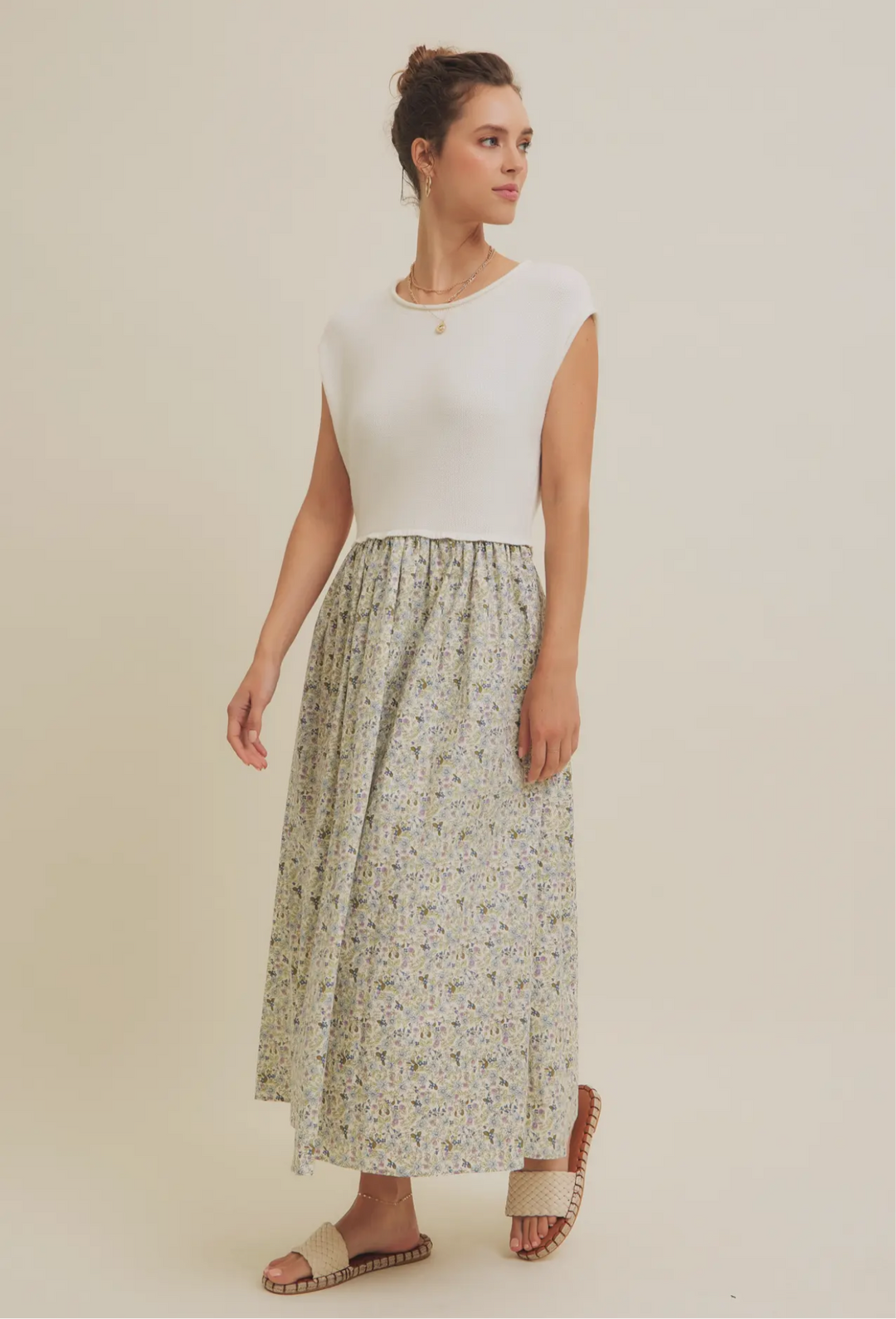 Viola Floral Midi