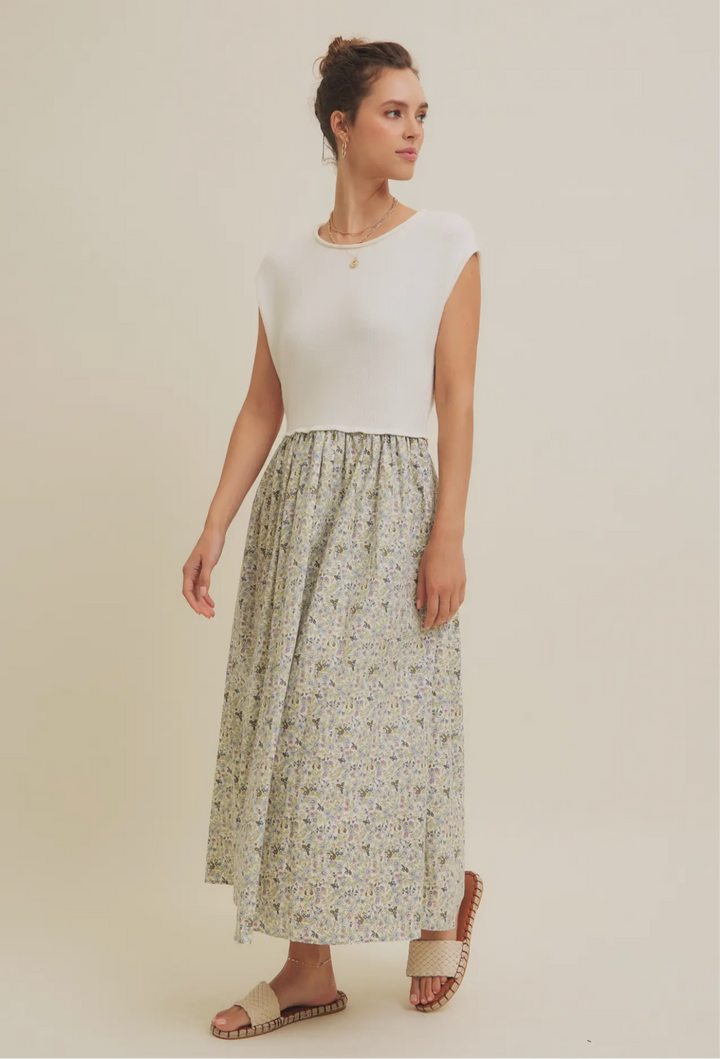 Viola Floral Midi
