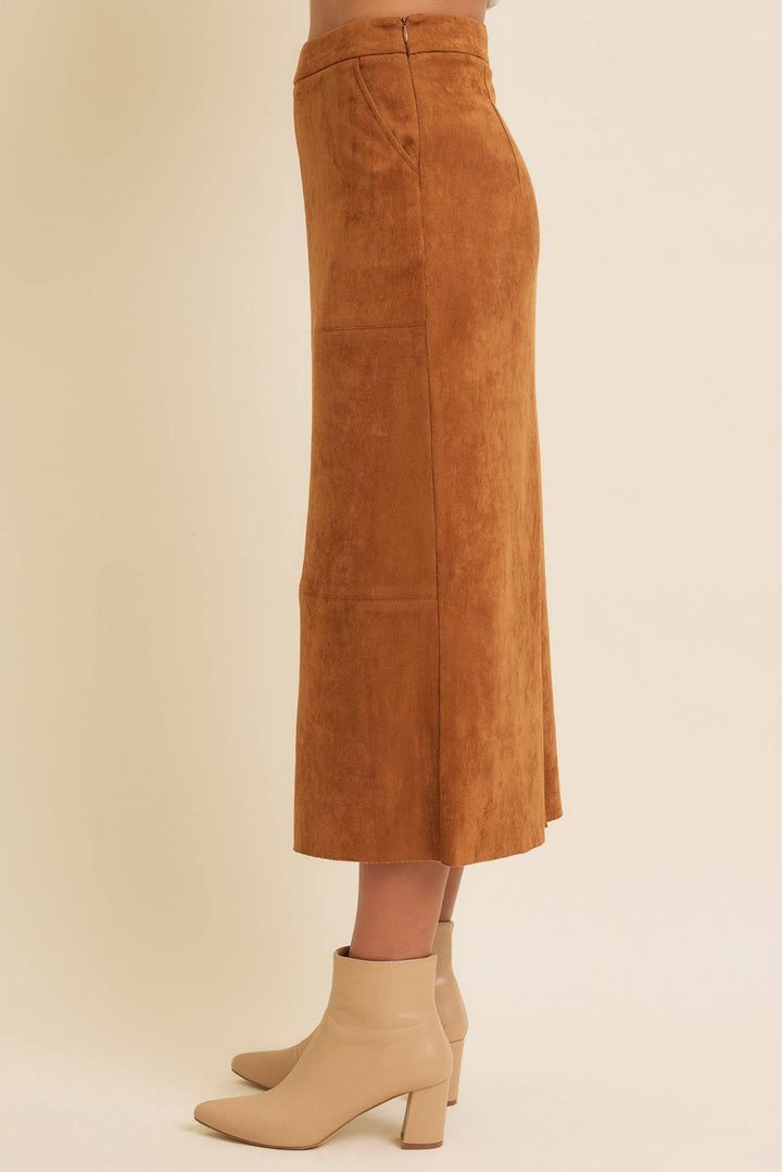 Sienna suede Skirt