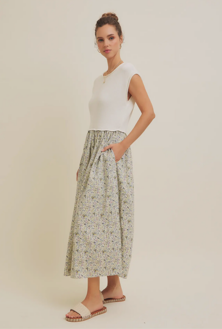 Viola Floral Midi