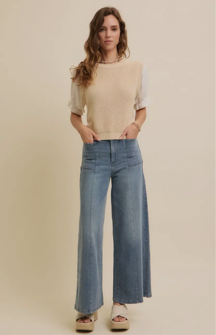 Ellie Wide Leg Jean
