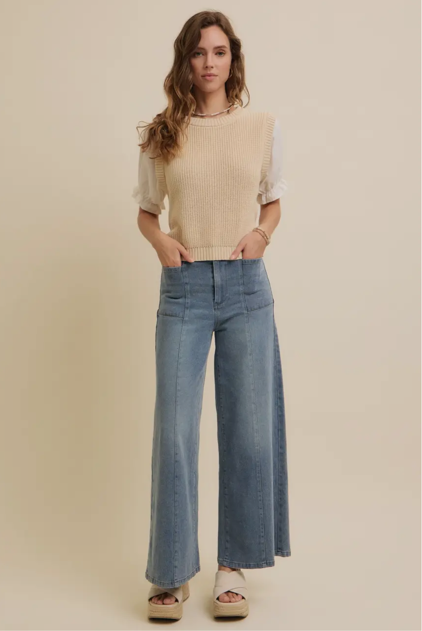 Ellie Wide Leg Jean