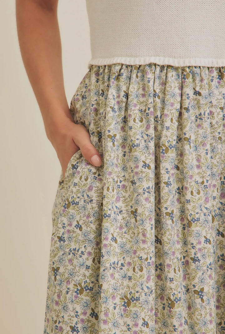 Viola Floral Midi