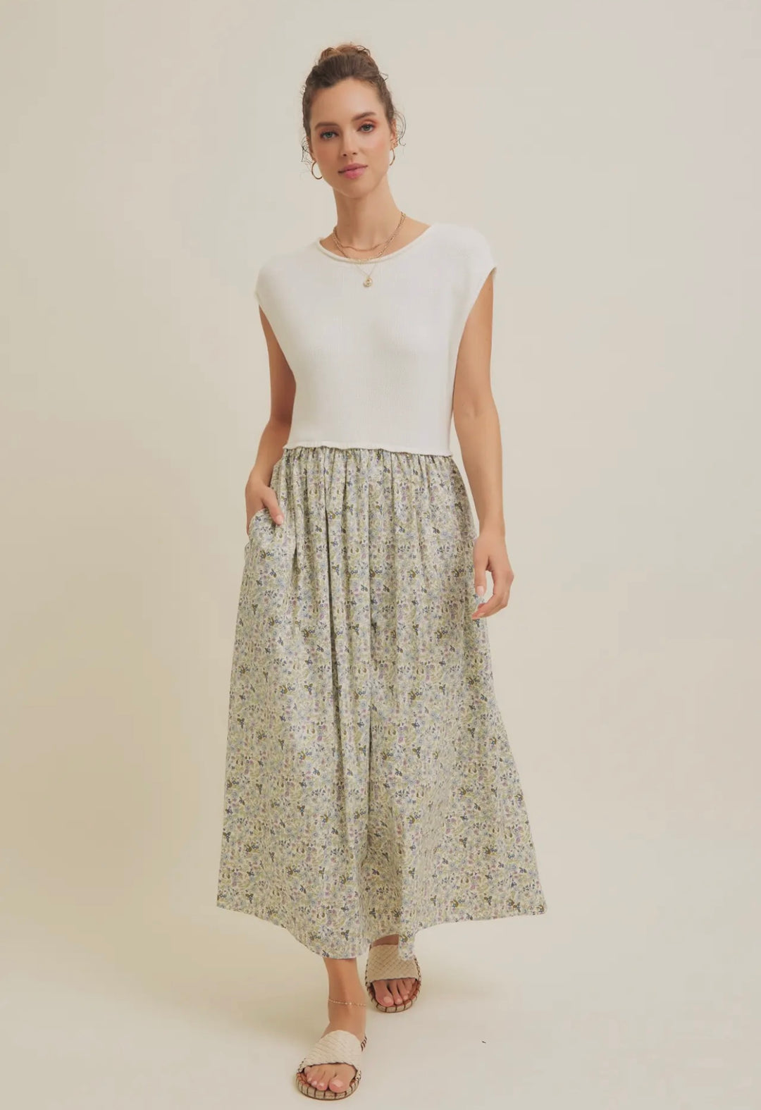 Viola Floral Midi