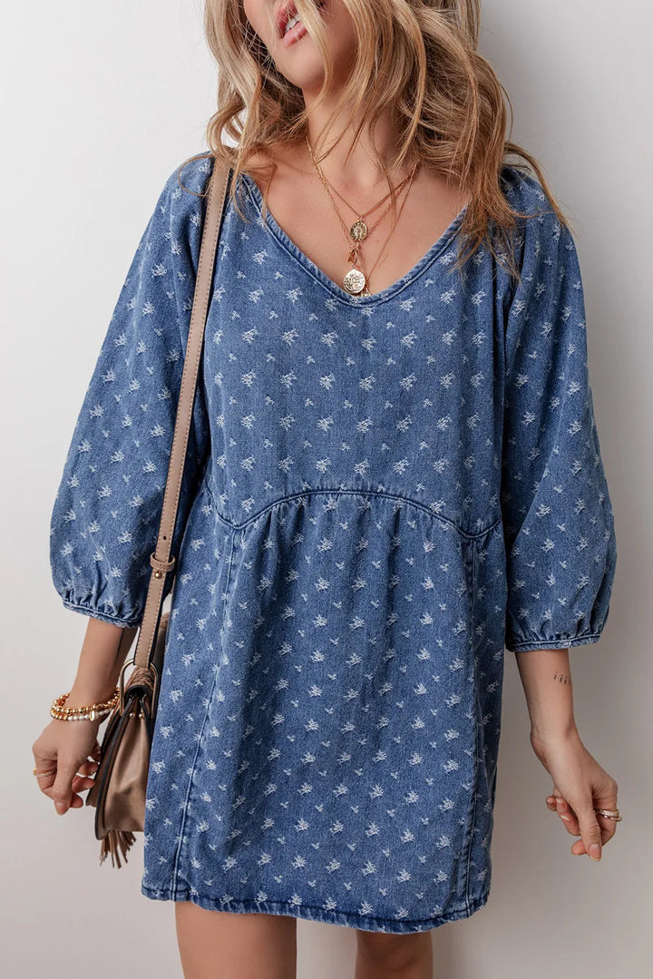 Sadie Mini Denim Dress