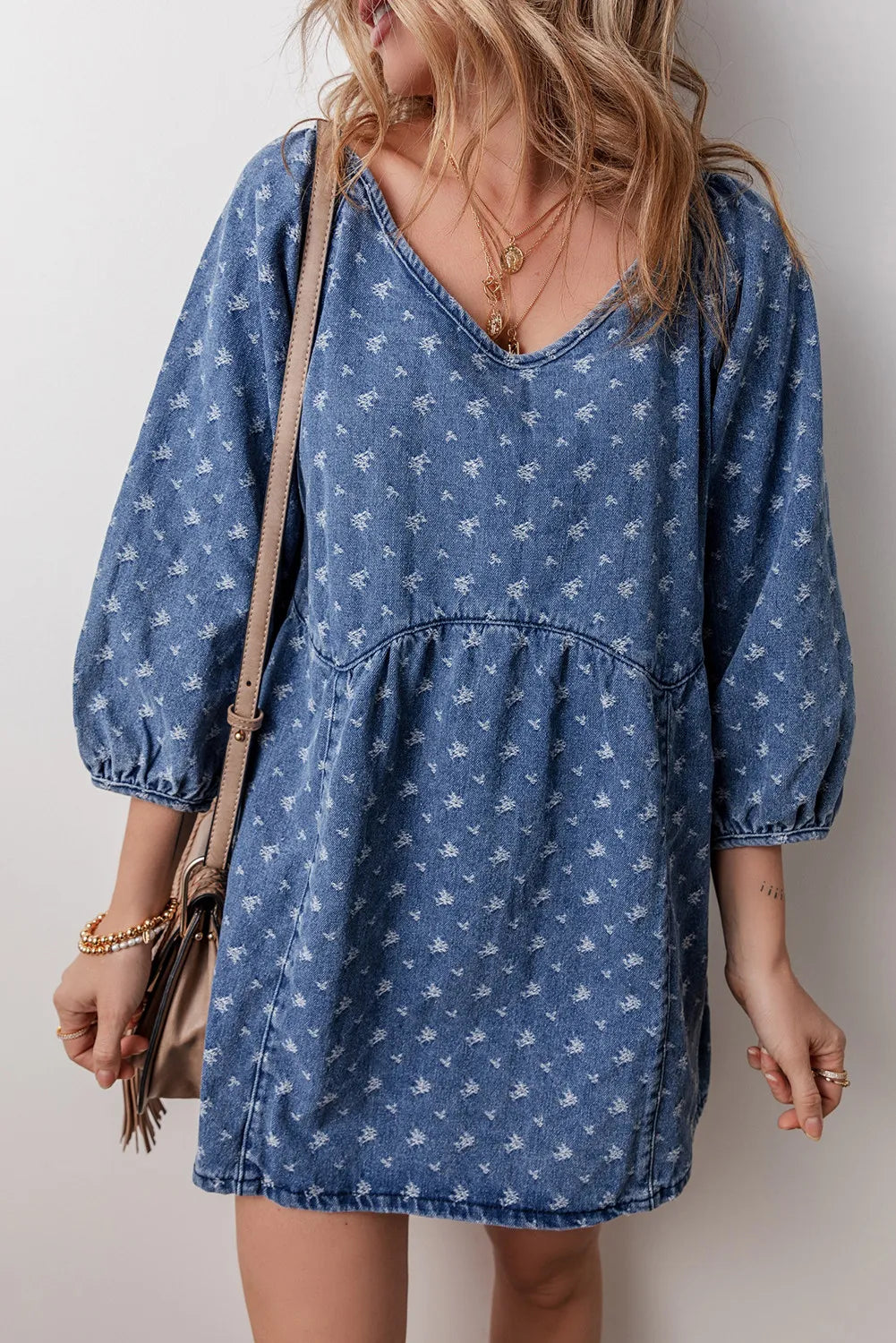 Sadie Mini Denim Dress