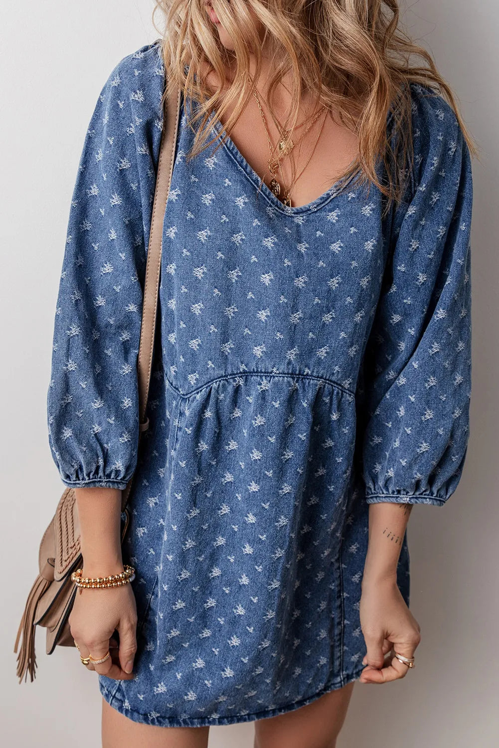 Sadie Mini Denim Dress