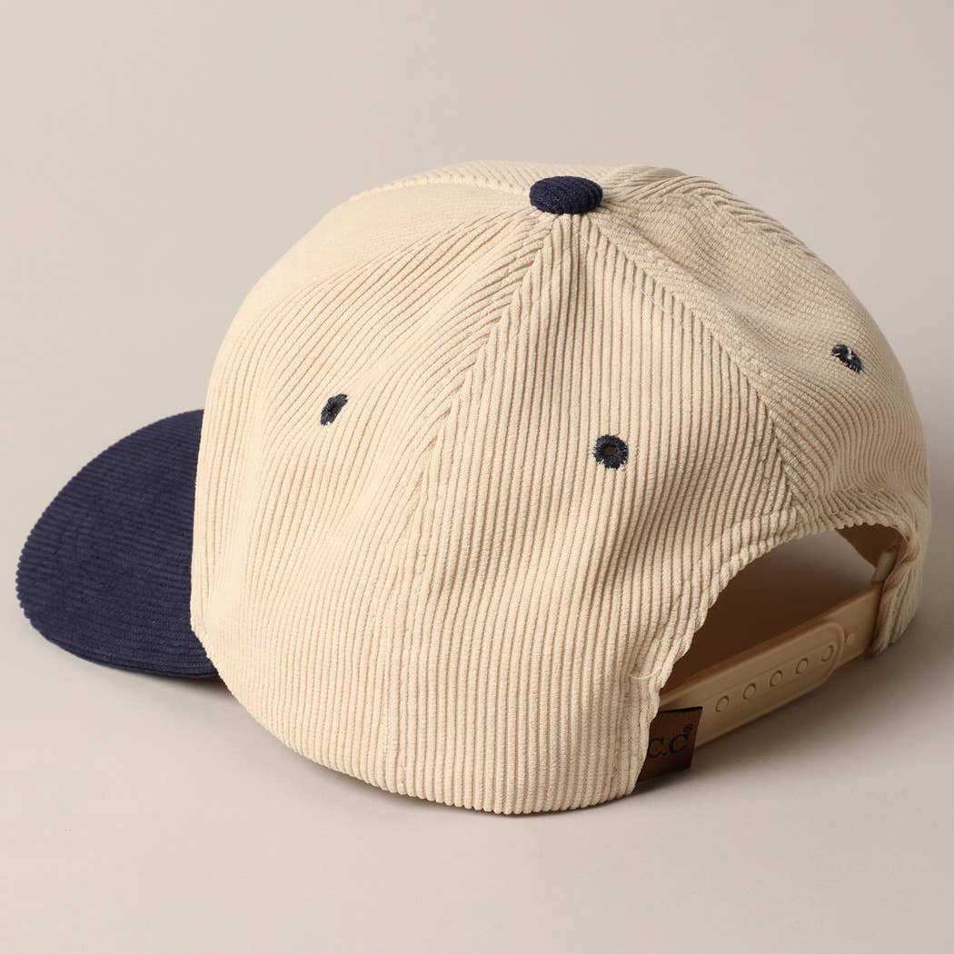 Game Day Corduroy Trucker Baseball Cap