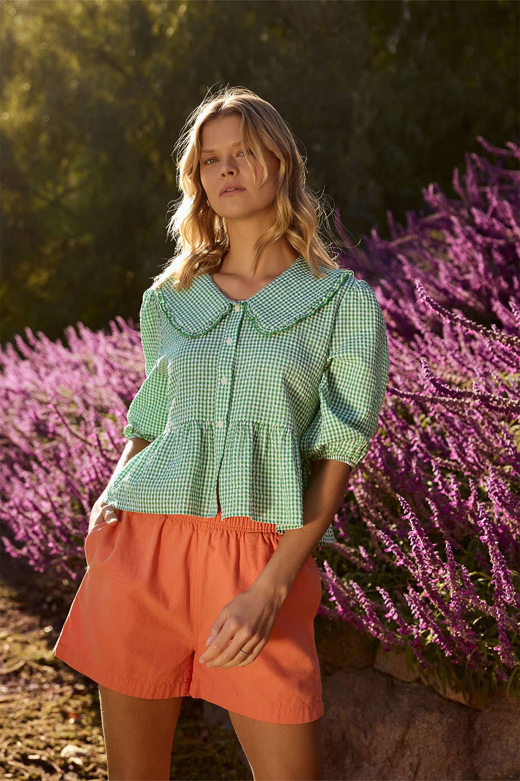 Peter Pan Collar Blouse