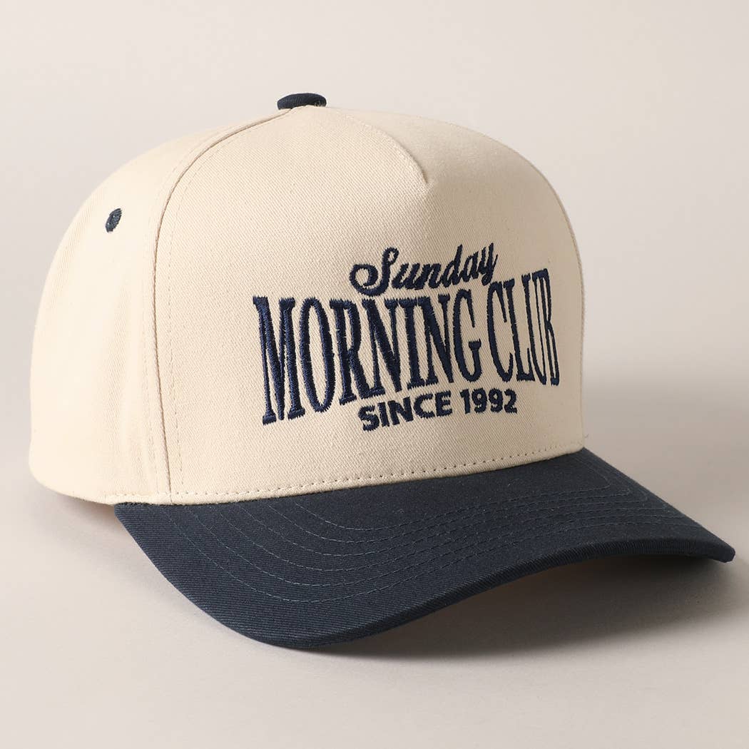 Sunday Morning Club Trucker Hat