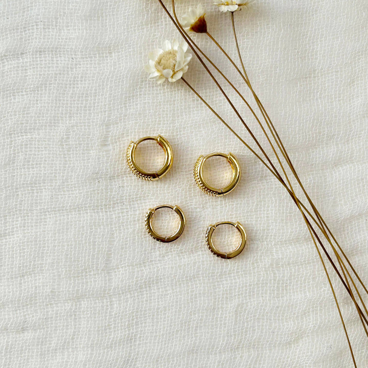 Textured Hoop Set