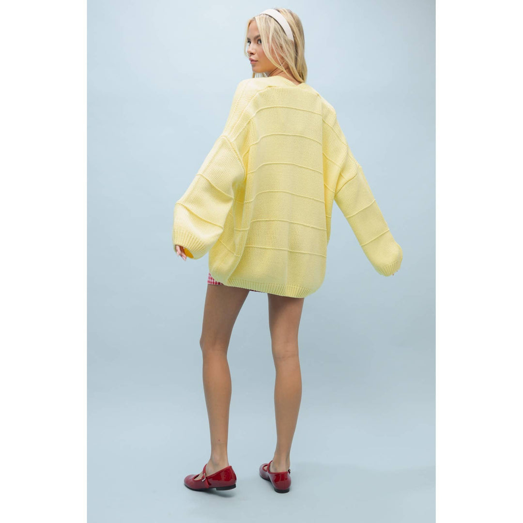 Capri OVERSIZED SWEATER CARDIGAN